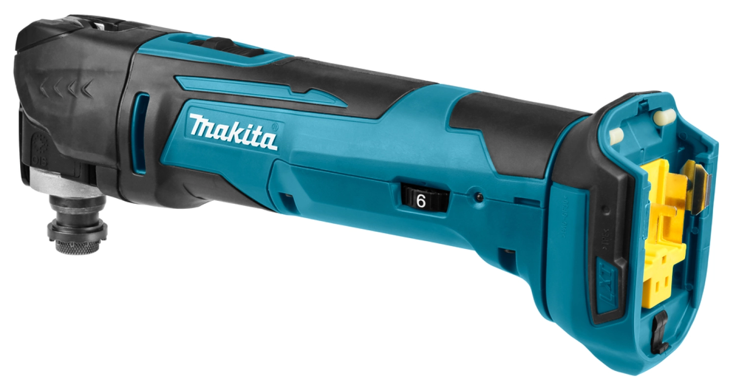 Makita DTM51RTJX3 18V Li-Ion Accu multitool set (2x 5.0Ah accu)   41 delige accessoireset in Mbox - snelwissel
