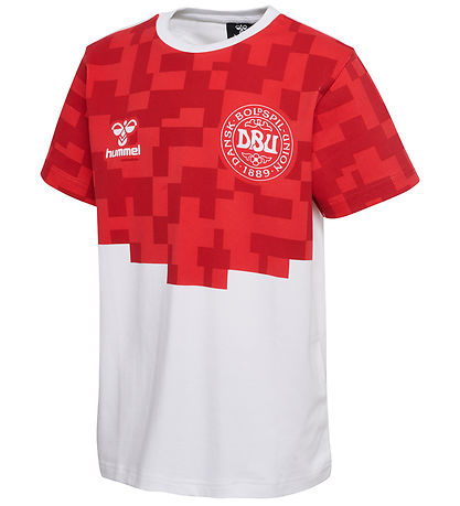 Hummel T-Shirt - DBU Spieltag - Weiß/Chili Pepper