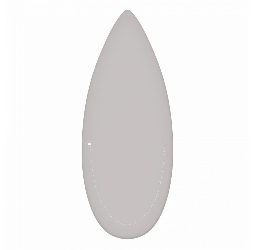 Toy Board PVC - Pro wave  Adulte Toyboard Prune
