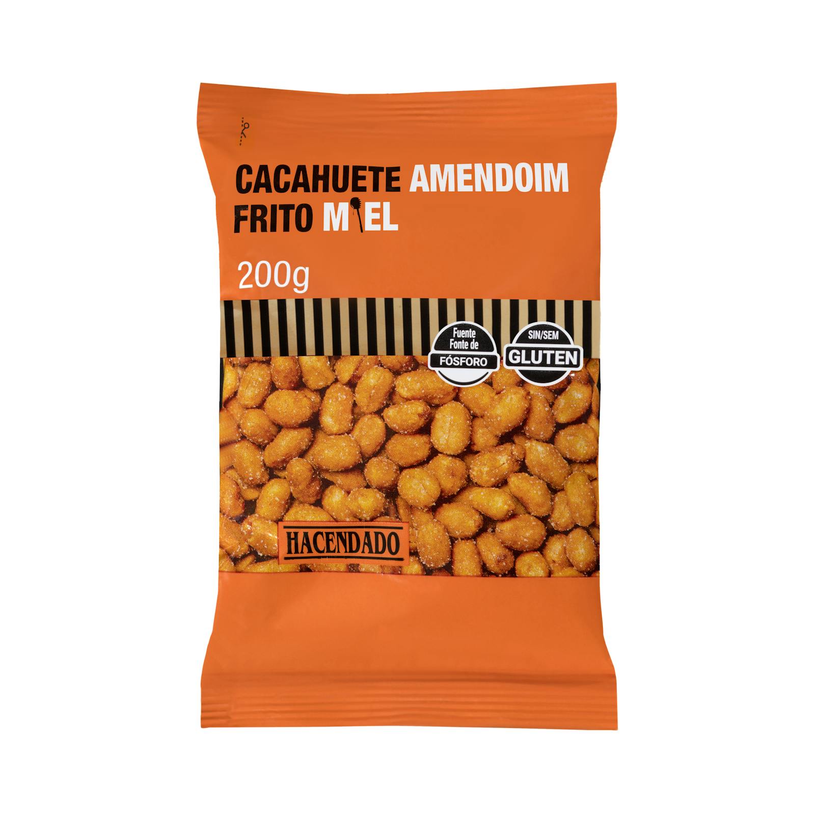 Cacahuètes frites au miel Hacendado
