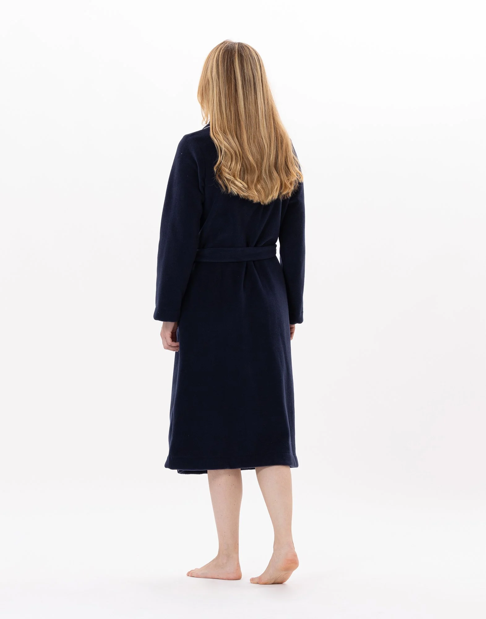 ESSENTIEL 865 - Peignoir en polaire | Bleu