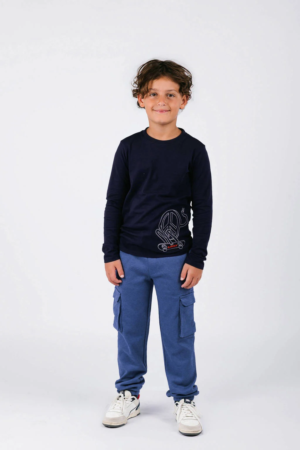 B.Nosy longsleeve blauw