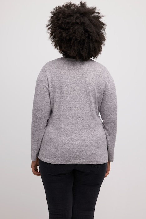 Sweatshirt, Motiv LOVE, Rundhals, Langarm