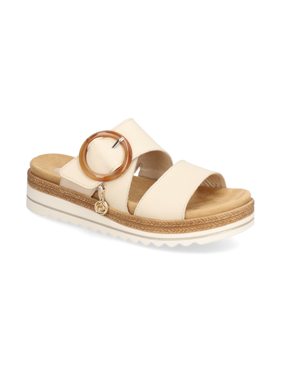 Glattleder Pantoffel