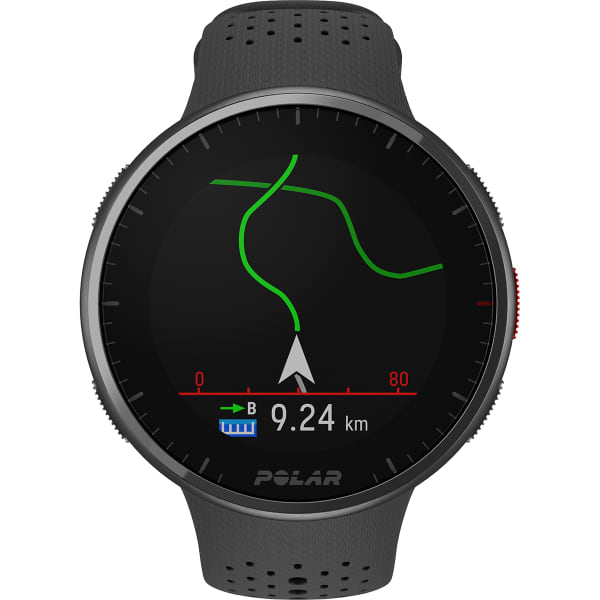 Montre cardio GPS POLAR PACER PRO CARBON GREY