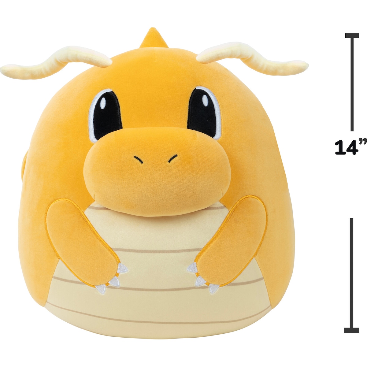 Squishmallows Pokemon mykt kosedyr (Dragonite, M)