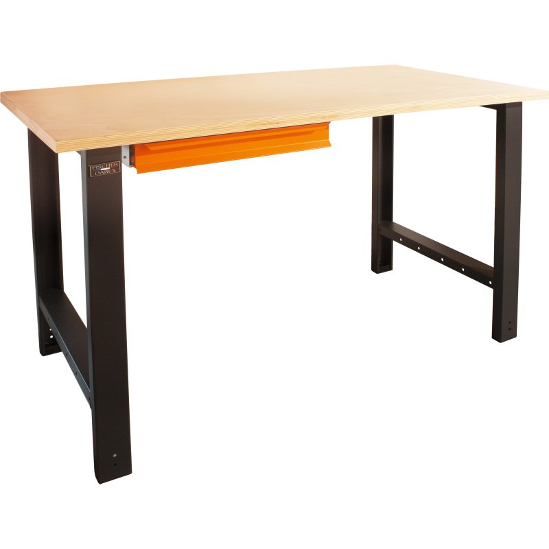 Établi d'Atelier 1,5M Fischer Darex – Plateau Bois - 1 tiroir