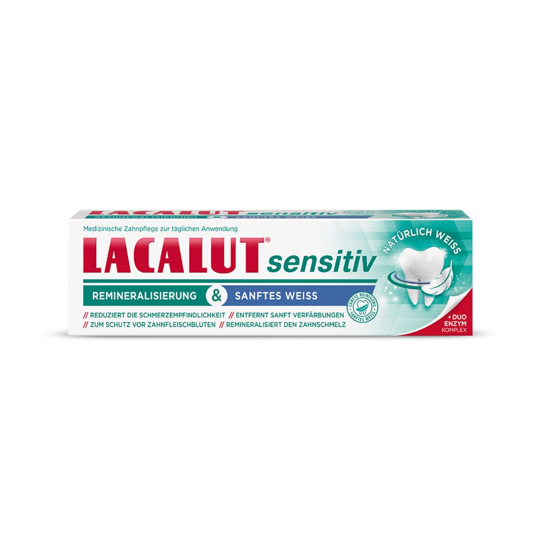 LACALUT® sensitiv Remineralisierung & sanftes Weiss