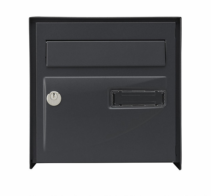 Boîte aux lettres simple face Decayeux Probat noir