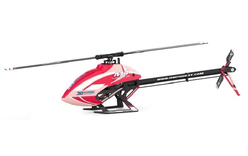 Helikopter M4, Rot Bausatz<br>OMP M4 Flybarless 3D Heli der 380er klasse