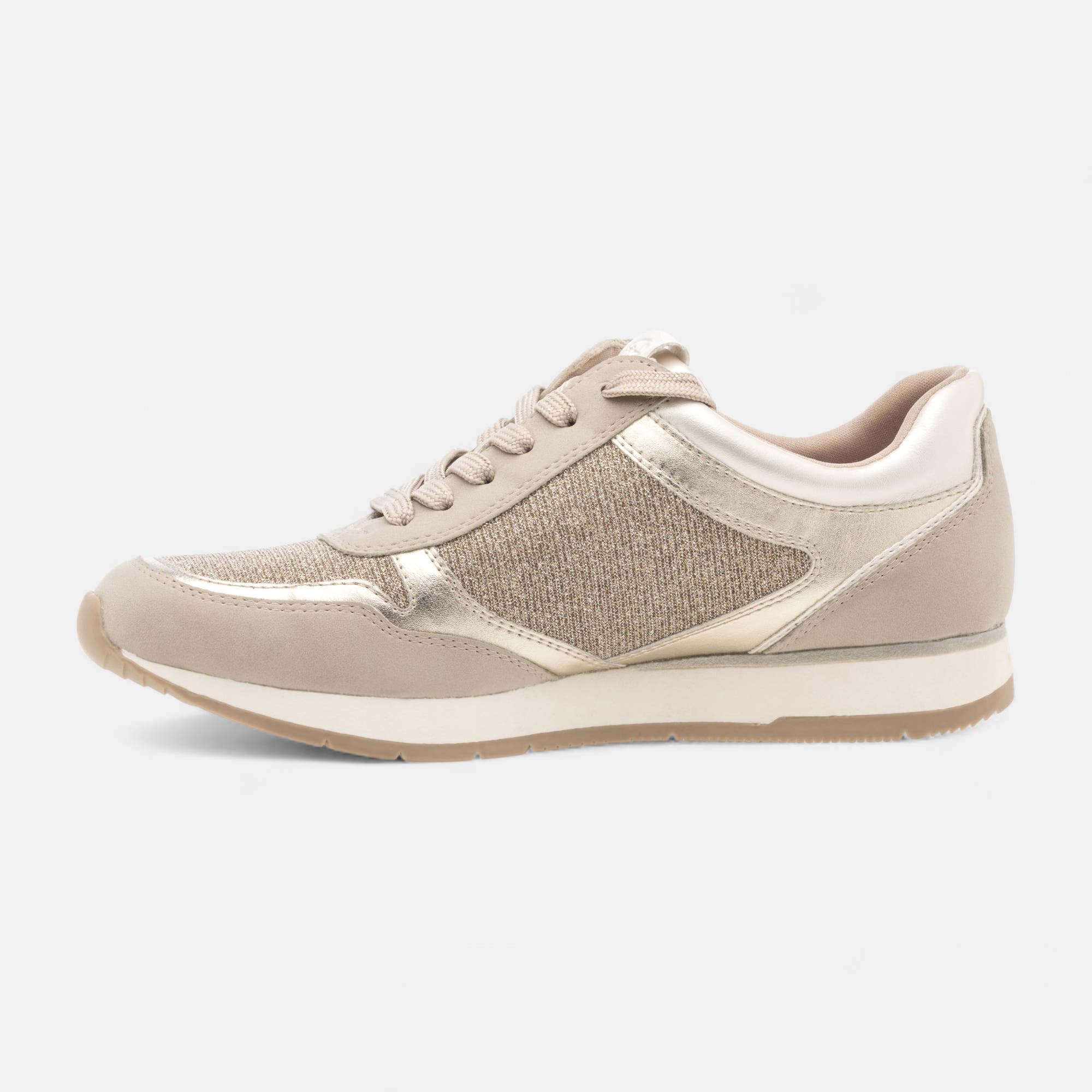 Baskets basses Femme or