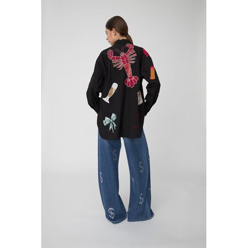 Stella Nova Million Dollar Baby Bukser, Washed Denim Blue, 42