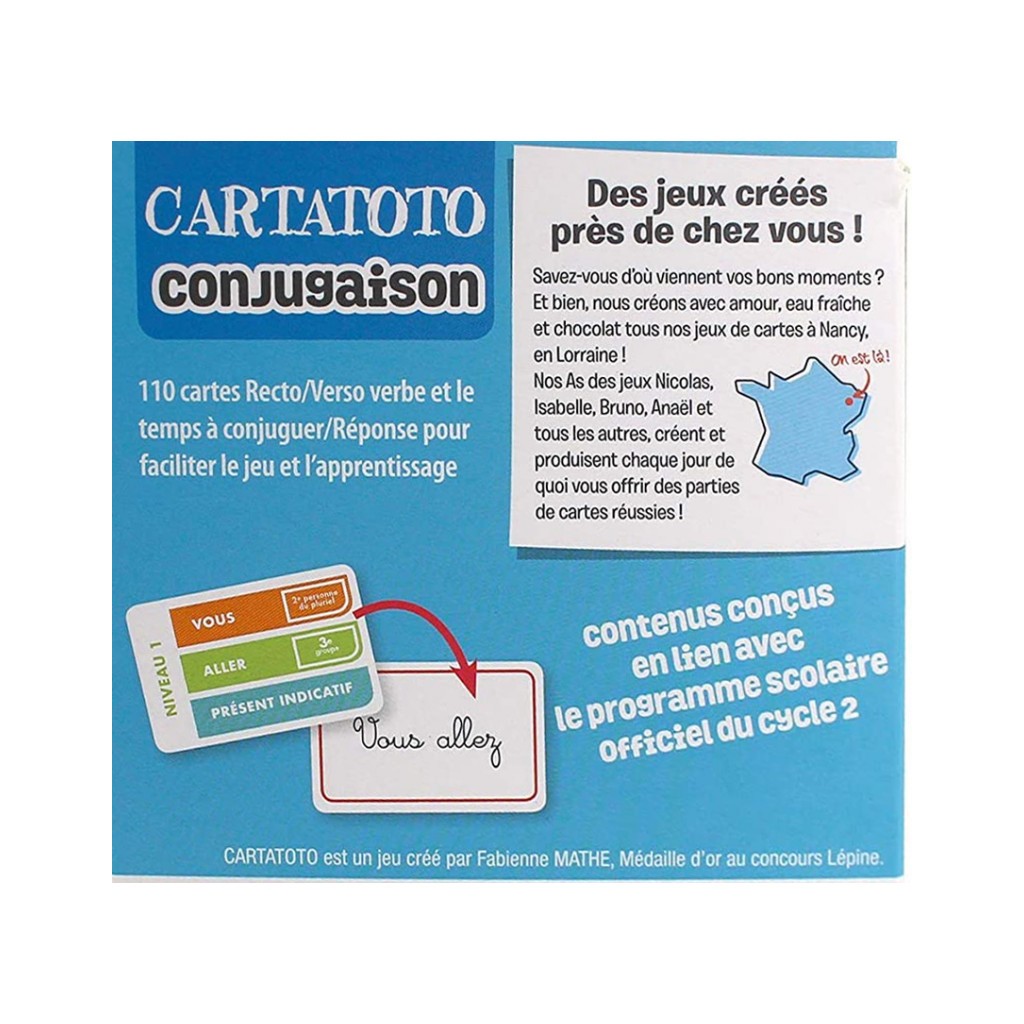 Cartatoto Conjugaison