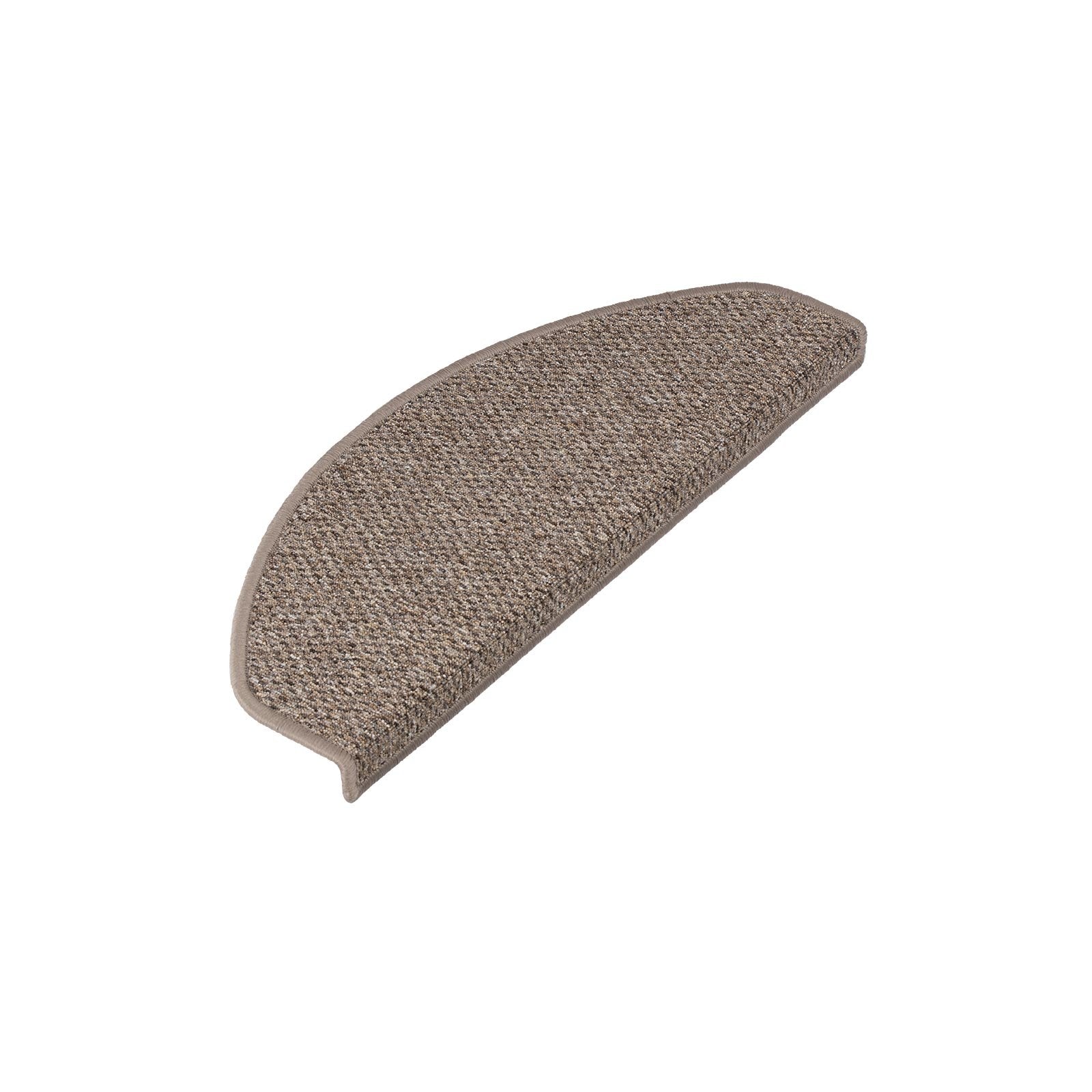 Karat Stufenmatte Ponto | Beige | Halbrund