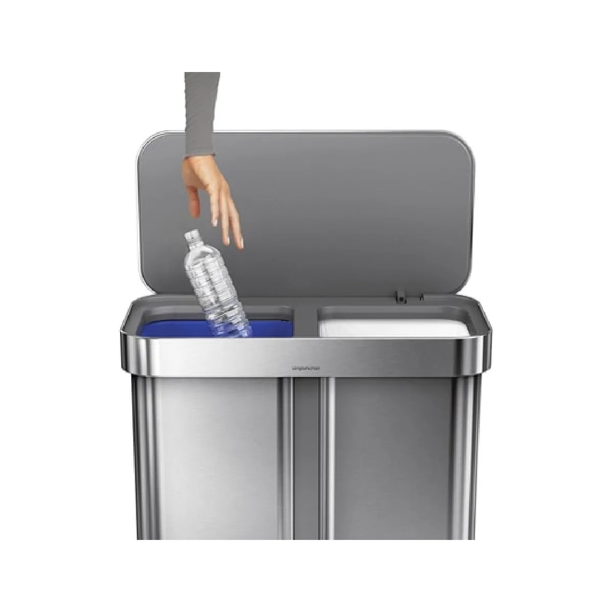 SIMPLEHUMAN CW2025 Poubelle Pédale 58L