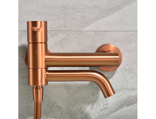 IMEX PRODUCTS - Mitigeur de baignoire Ensemble mitigeur de bain et douche imex monza bdm039-4 or r...