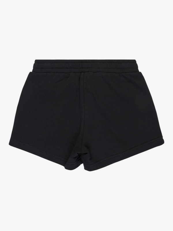 Surf Feeling Terry Short en molleton Noir Fille 4-16