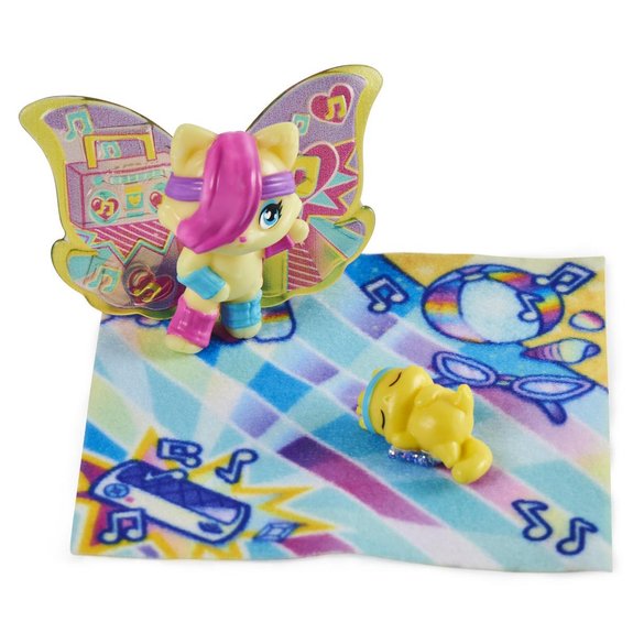 Pack de 2 Hatchimals 1 ado et 1 bébé - Famille surprise Rainbow-Cation