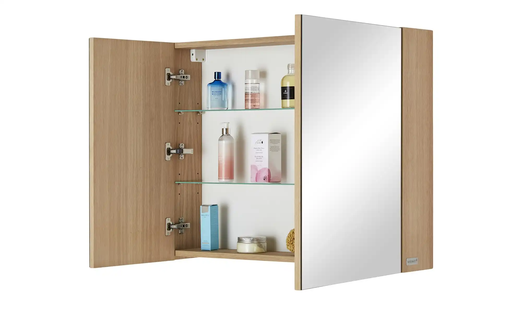 Wohnwert Spiegelschrank Capri