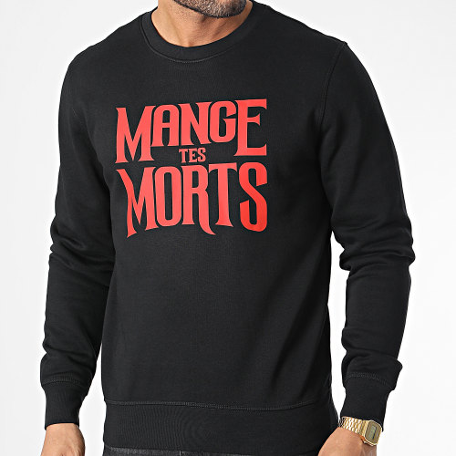Sweat Crewneck MTM Noir Rouge