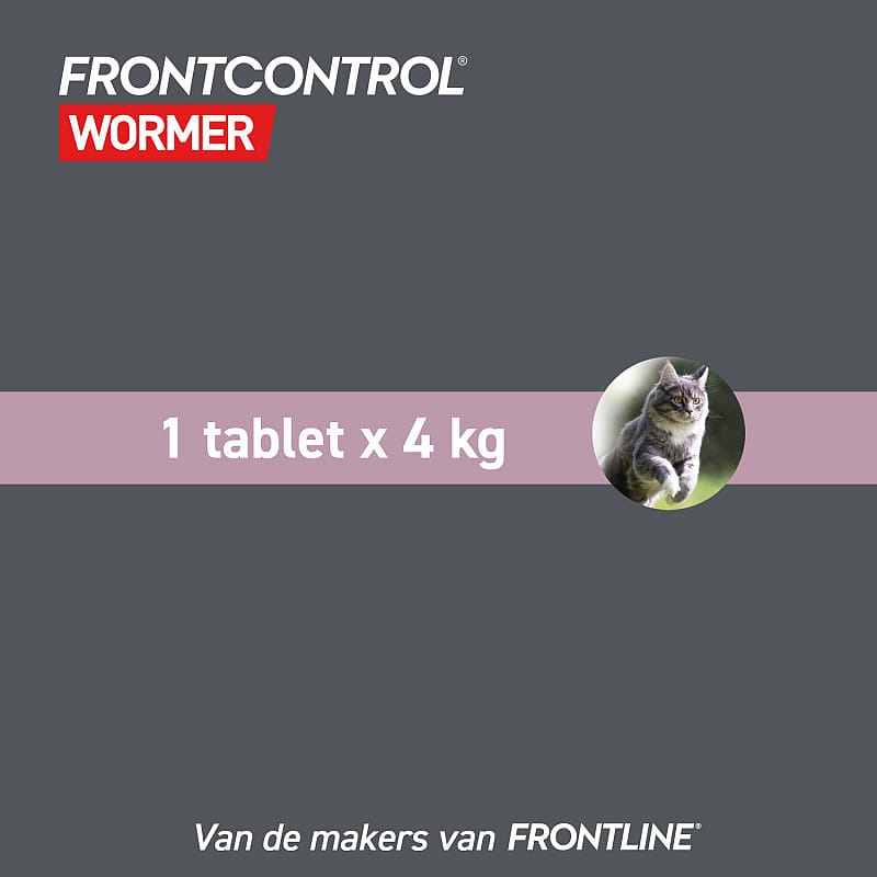 Frontcontrol Ontwormer Kat 2 tabletten | 15594