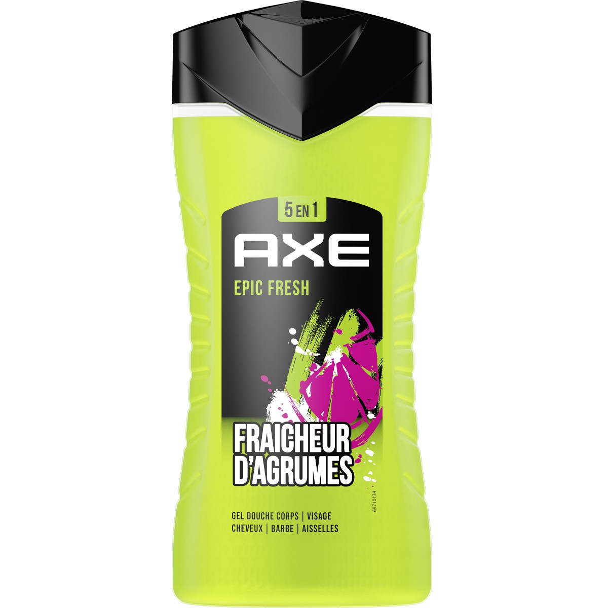 Gel douche 5-en-1 - Fresh - Homme - 250 ml