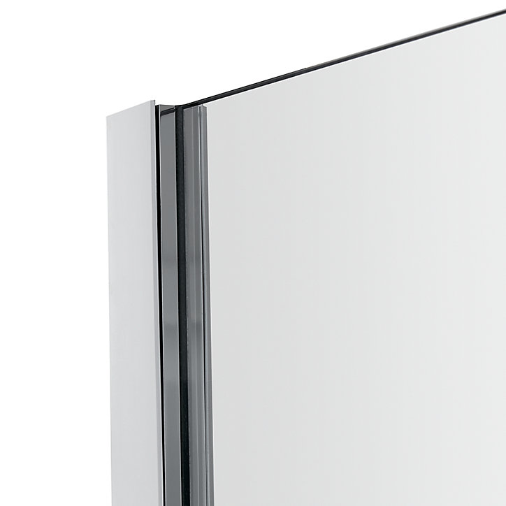 Paroi de douche à l'italienne coulissante GoodHome Naya transparent 140 cm