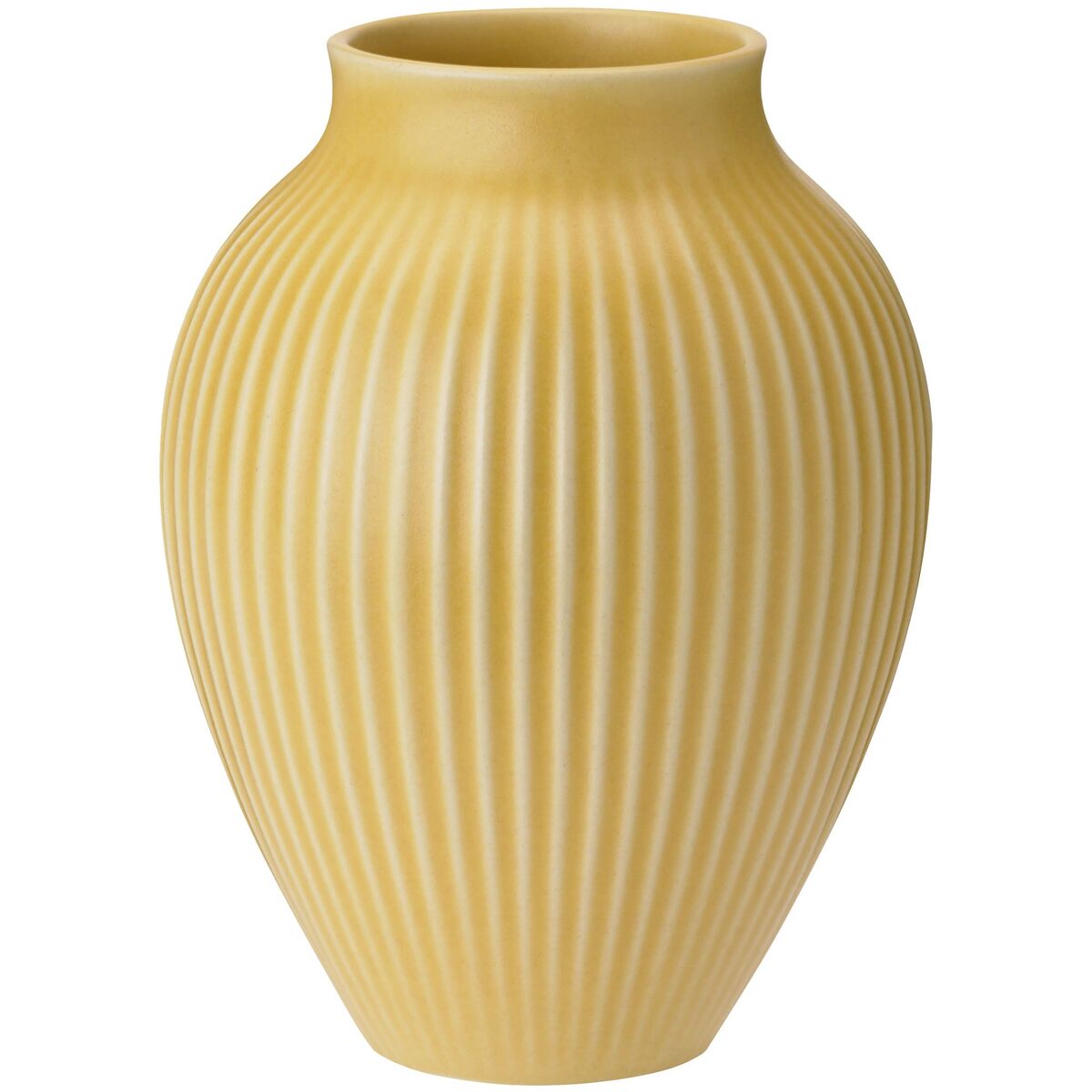 Vase 20 cm, gul