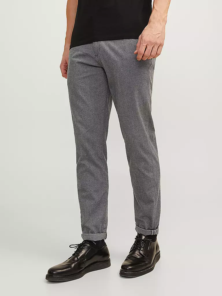 JACK & JONES Chino JPSTMARCO Slim Fit grau
