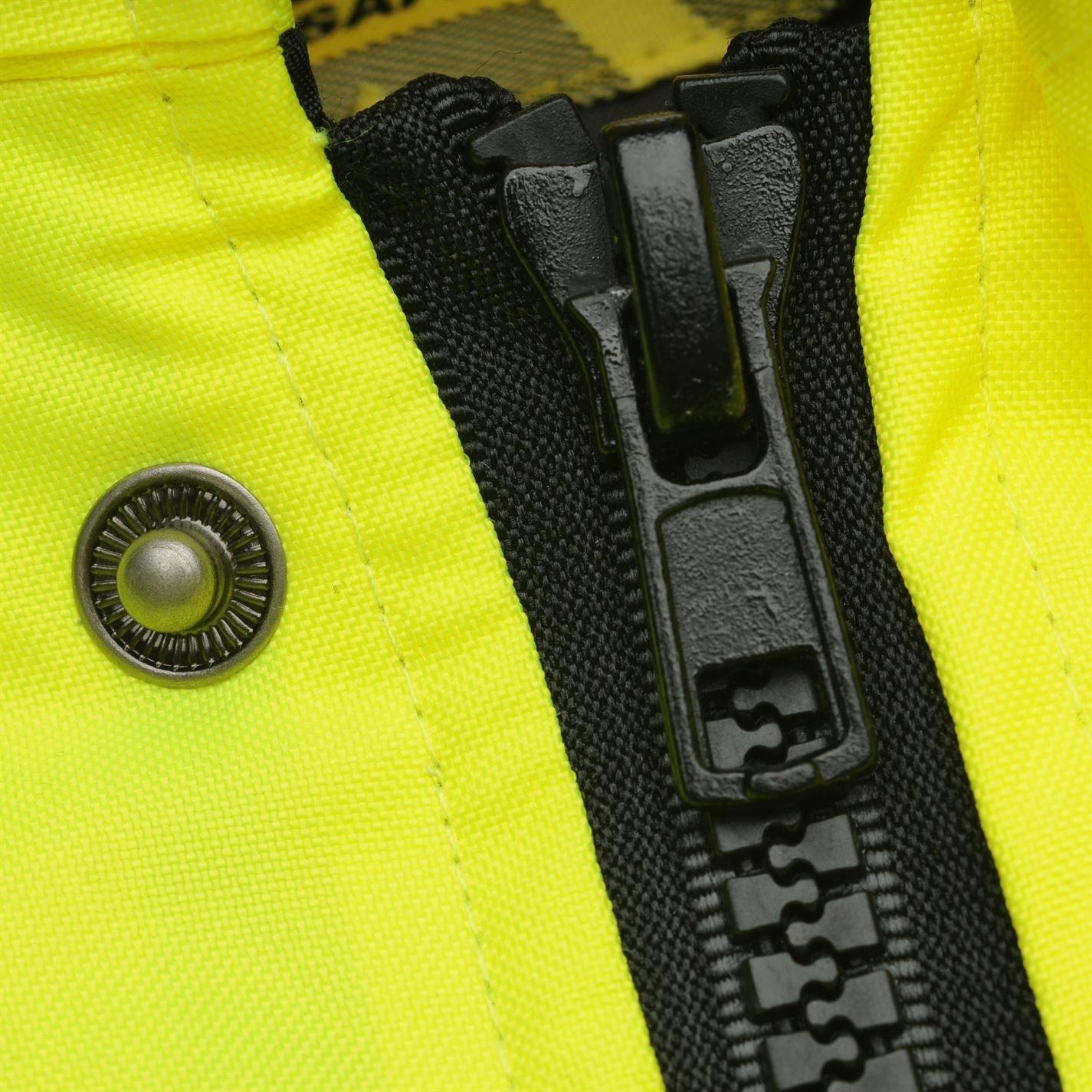 Dunlop Hi Vis Bomber Jacket Mens