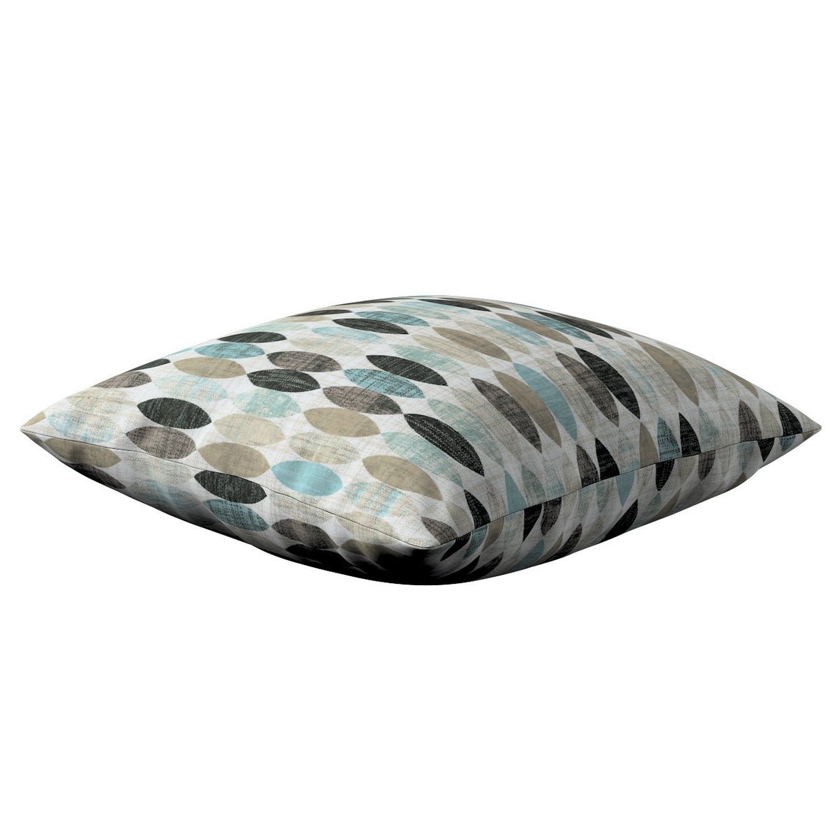 Moderne blauwe kussensloop, 43x43cm