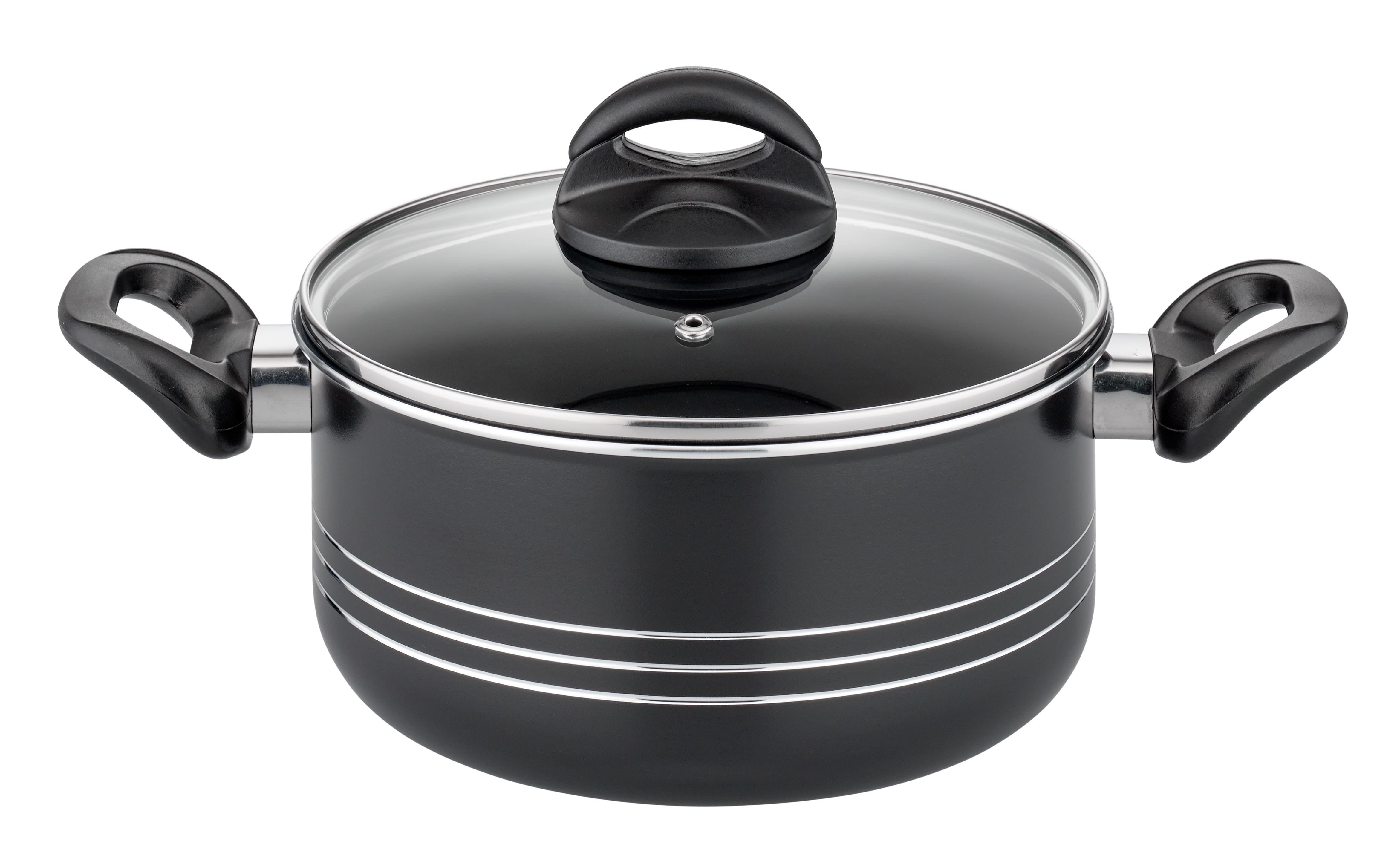 Kochtopf-Set Milano Nero 15-tlg.