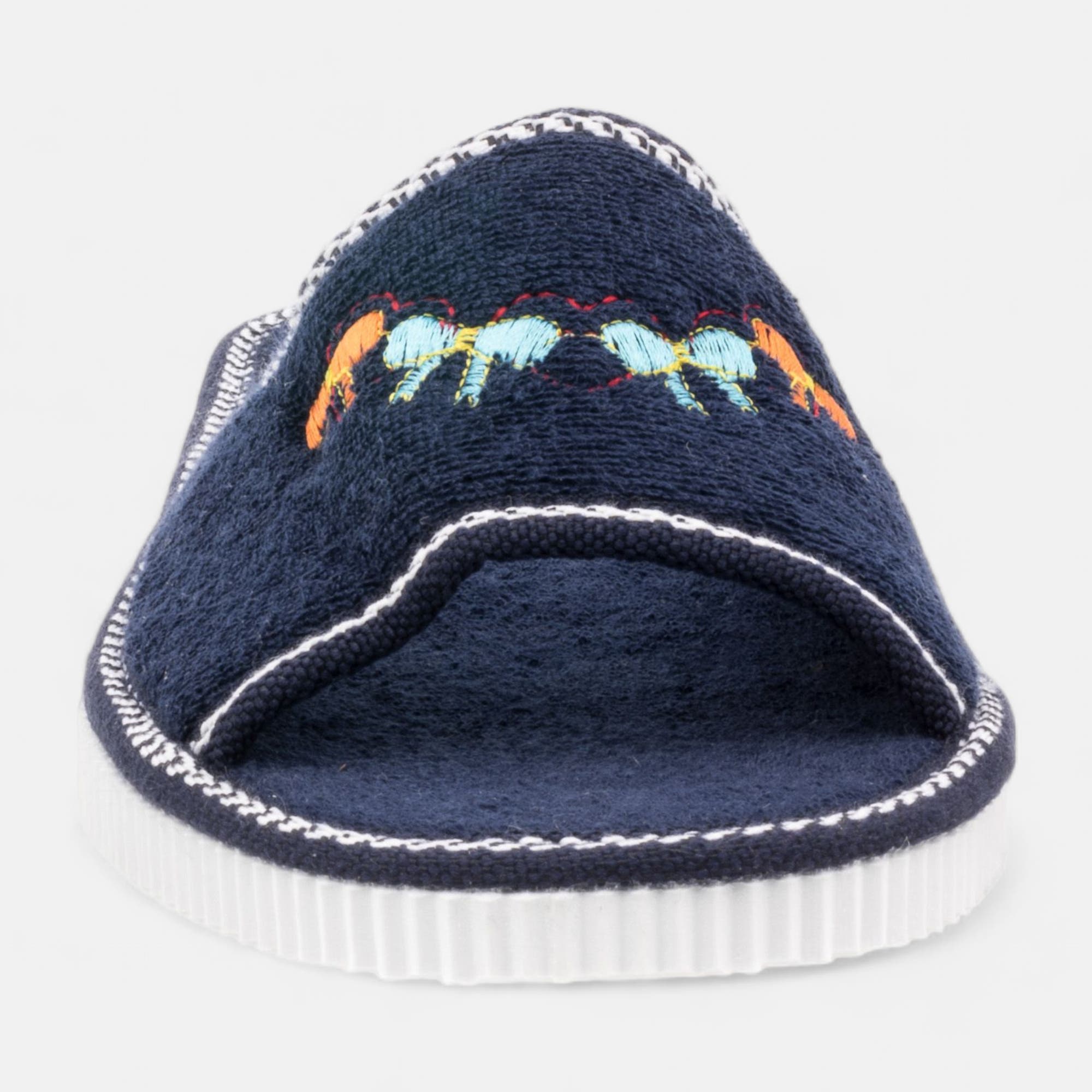 Pantoufles mules Femme bleu marine