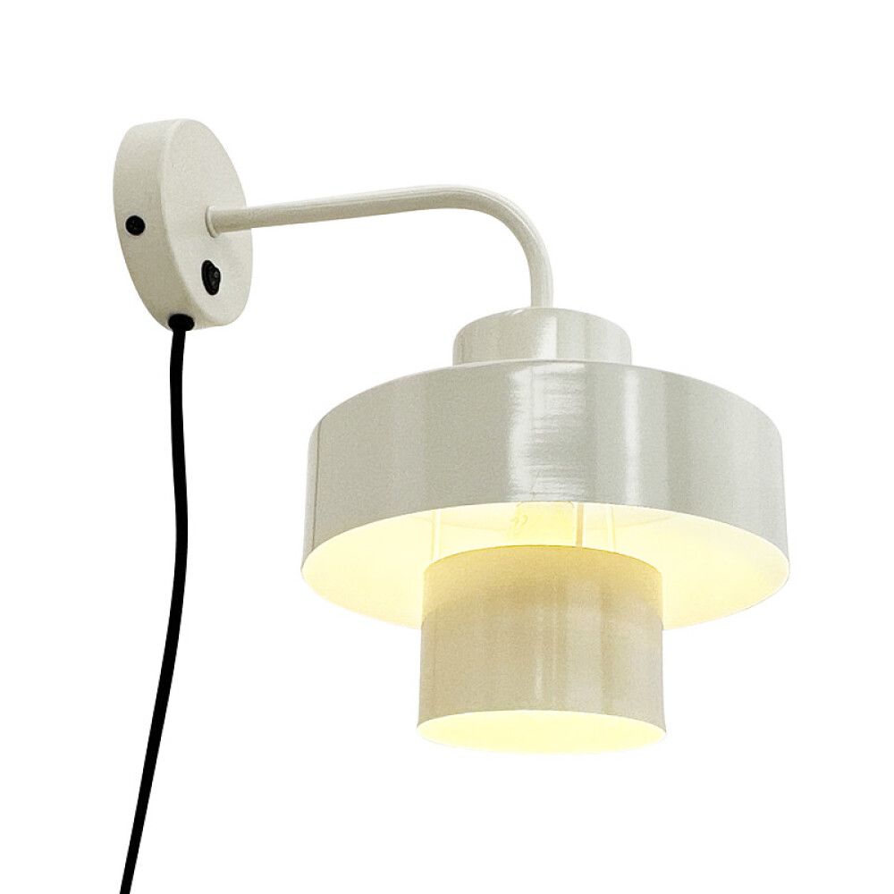 VEGGLAMPE DYBERG LARSEN STOKE HVIT