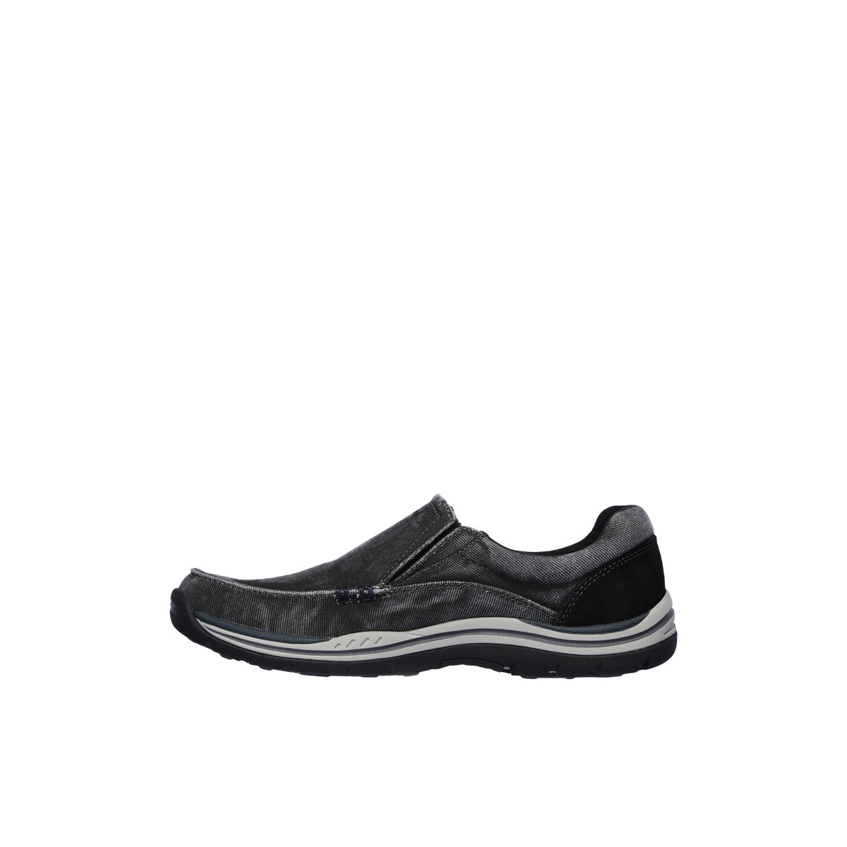 2X les points-Expctd_avllo-Mocassins décontractés à enfiler - Talon plat - Noir