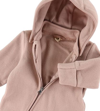 En Fant Strampler - Fleece - Shadow Grey
