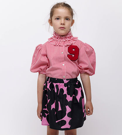 Christina Rohde Hemdbluse - Rot/Weiß gestreift