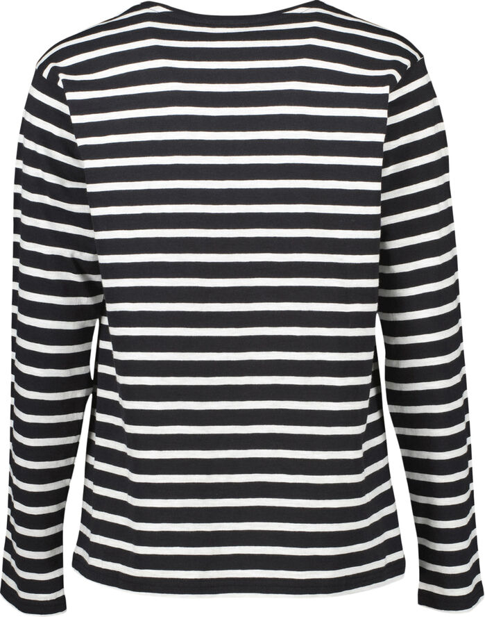 Firefly Ronja Tripe L/S T-shirt Sort