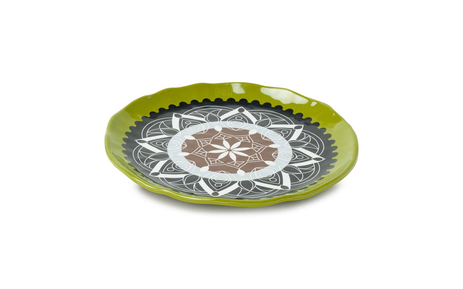 Rebel Outdoor Dessertteller 22 cm braun