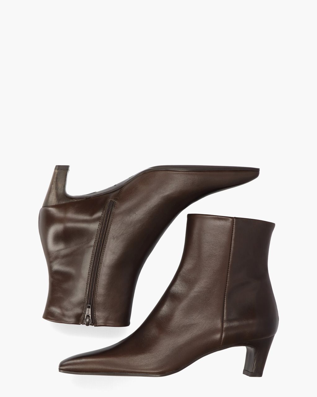 Zinda 3223 Donkerbruin Dames Enkelboots