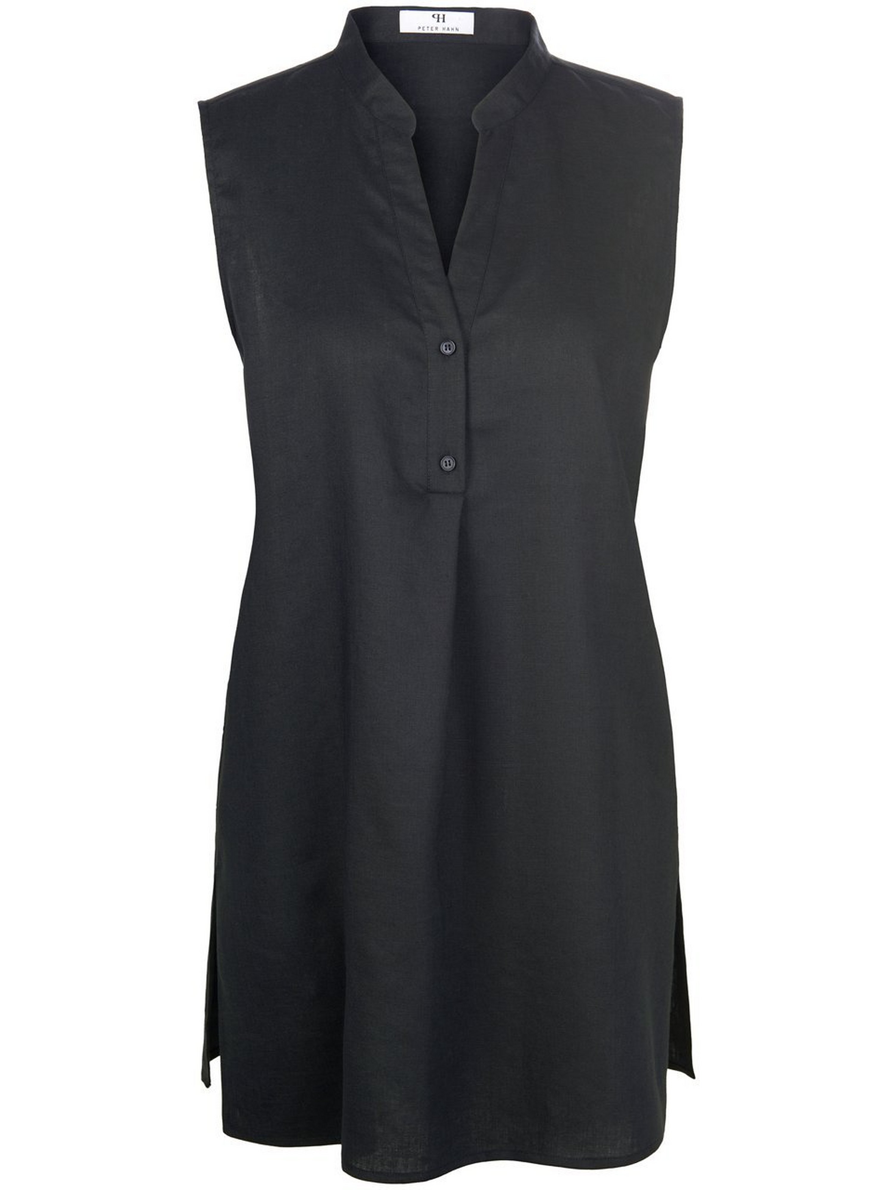 Ärmellose Long-Bluse