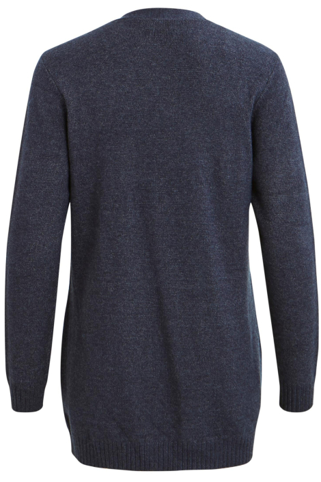 Vila blauwe dames vest