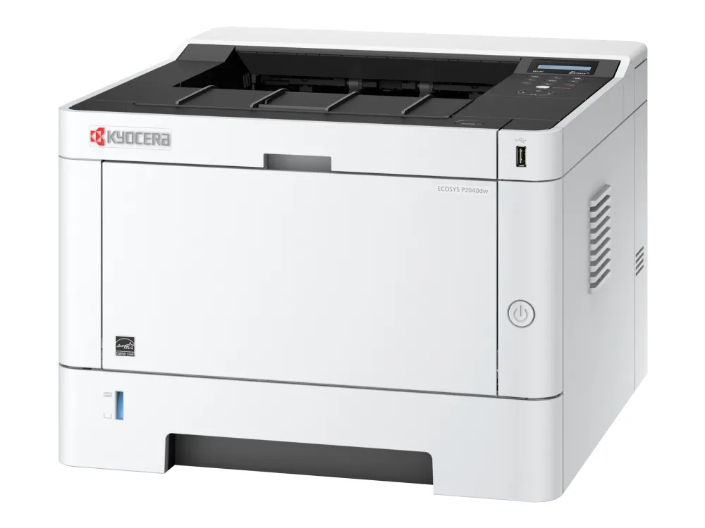 Kyocera ECOSYS P2040dw - Printer - S/H - Duplex - laser - A4/Legal - 1200 dpi - op til 40 spm - kapacitet: 350 ark - USB 2.0, Gigabit LAN, USB vært, Wi-Fi