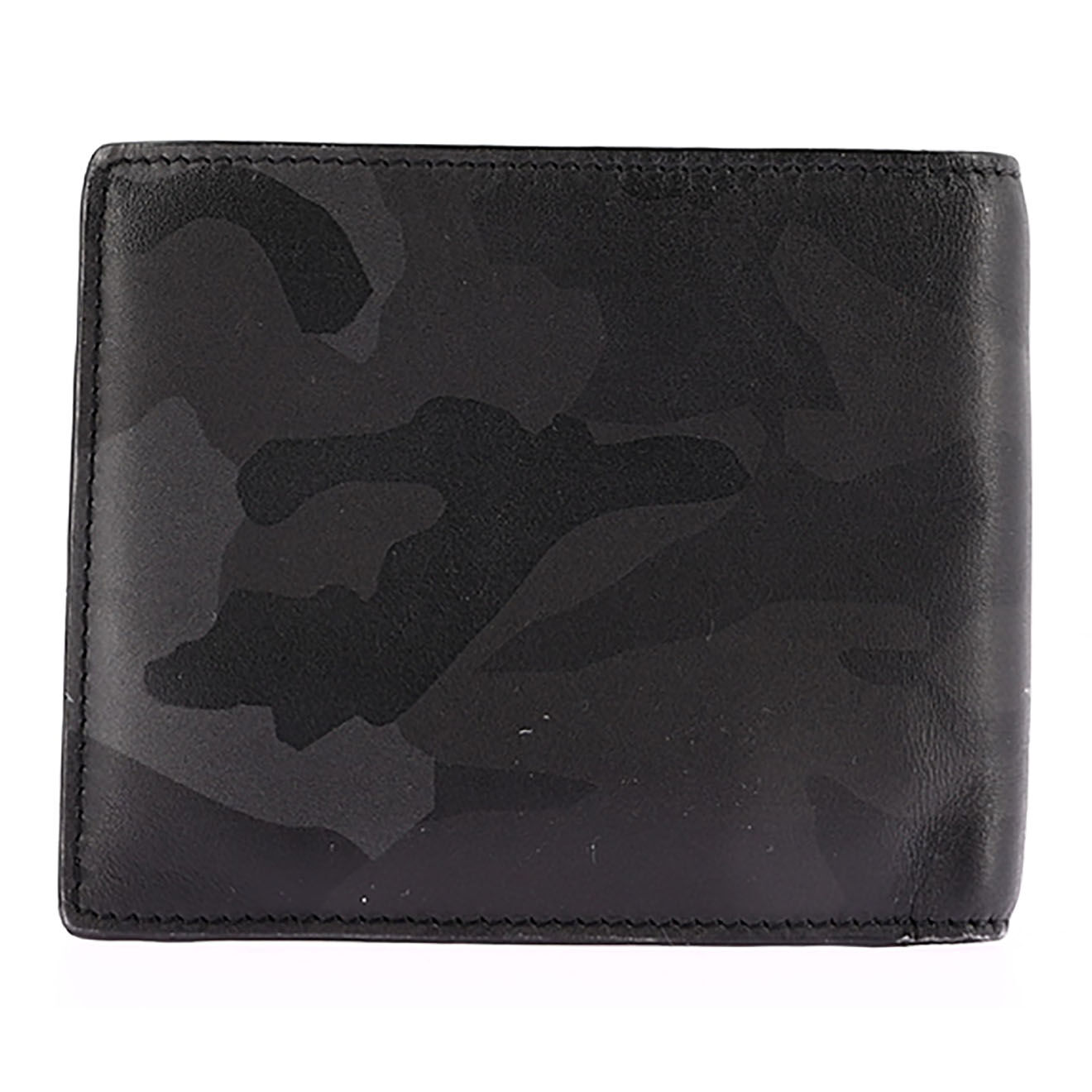 Saint Laurent Portefeuille en Cuir noir - Très bon état - 11x9 cm