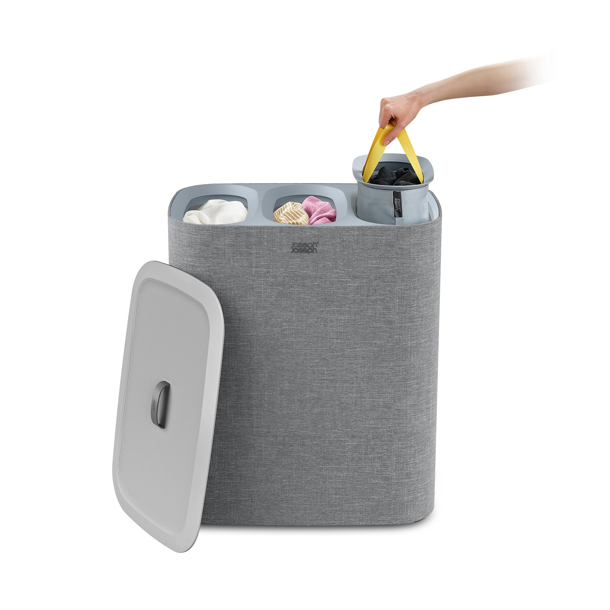 Joseph Joseph Tota Trio Wasmand 90 L - Grey