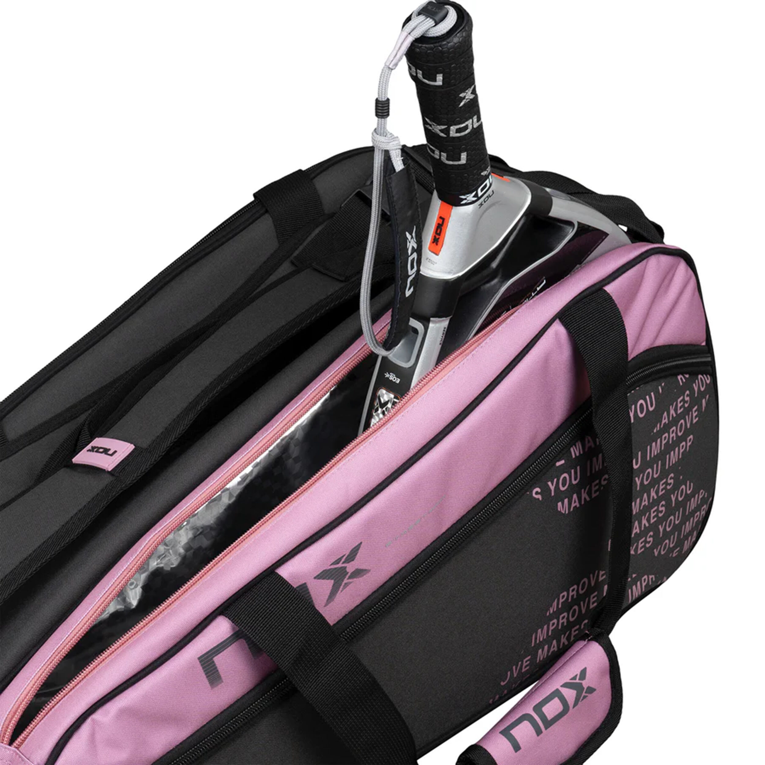 NOX Sac De Padel - Gris , Pink