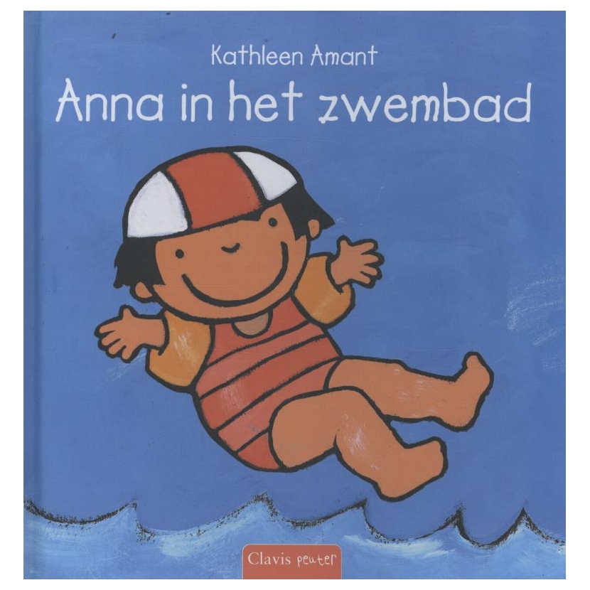 Anna in het zwembad