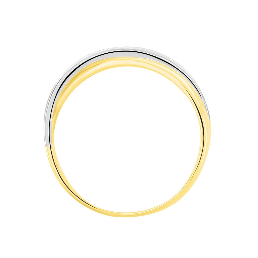 Alliance Maylisse Ruban Plat Or Bicolore
