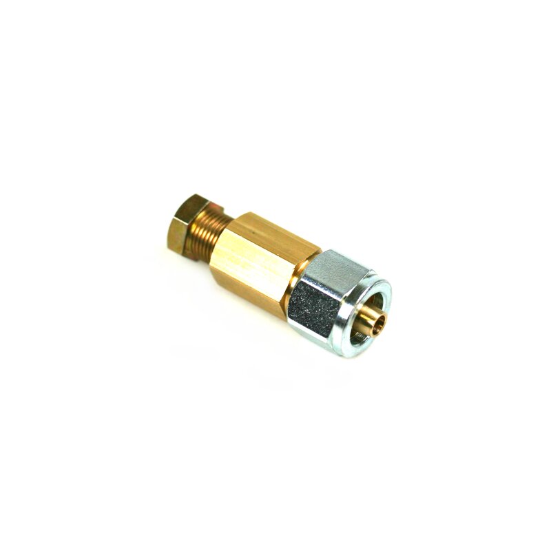 DREHMEISTER Verbindungsstück 8mm Kupfer auf 8mm Flexleitung