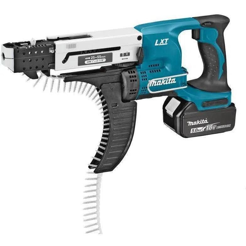 Makita DFR550RTJ Accu bandschroefmachine 25-55mm 18V 5.0Ah in Mbox